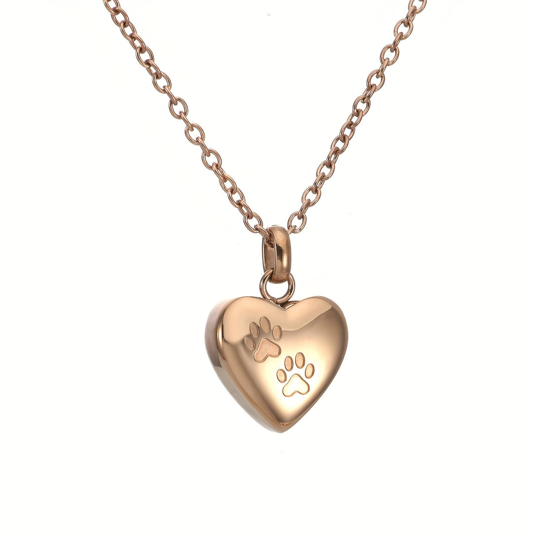 Colgante Corazón Personalizado con Cenizas de tu Mascota