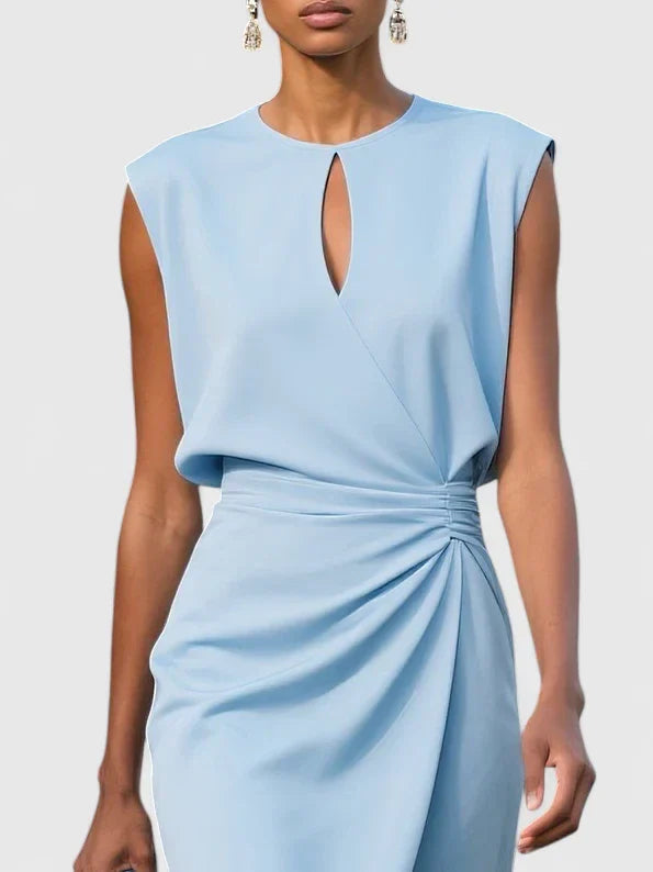 Lisandrah | Sophisticated Midi Wedding Guest Dress