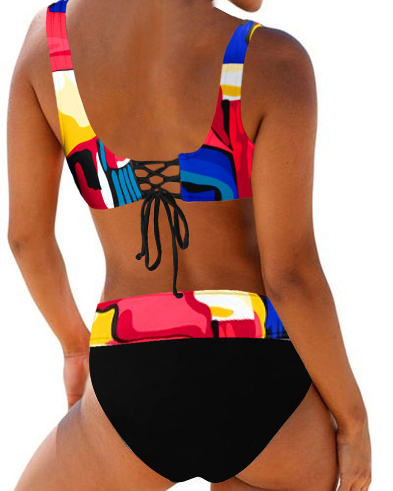 Victoria | Colourful Bikini