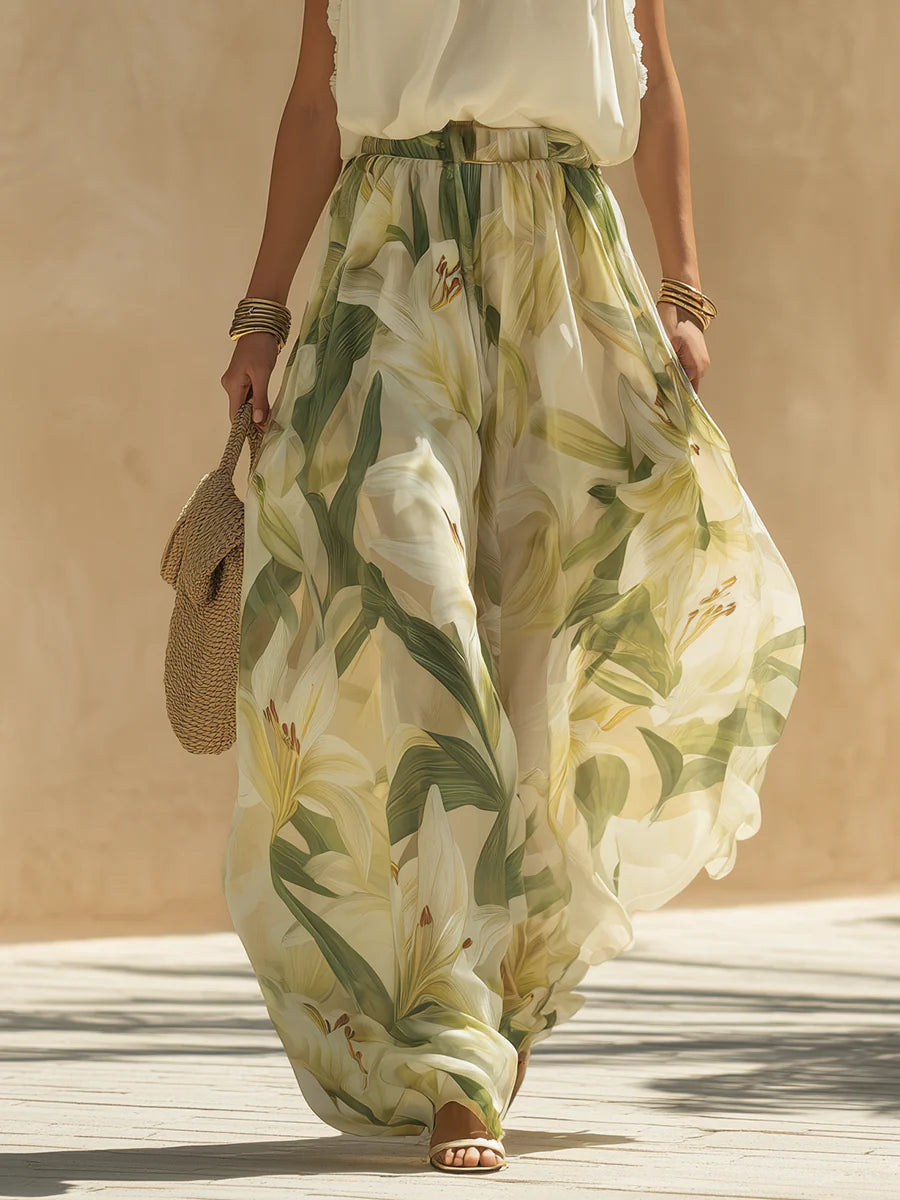 Luva | Ruffle Top & Lily Pants Set