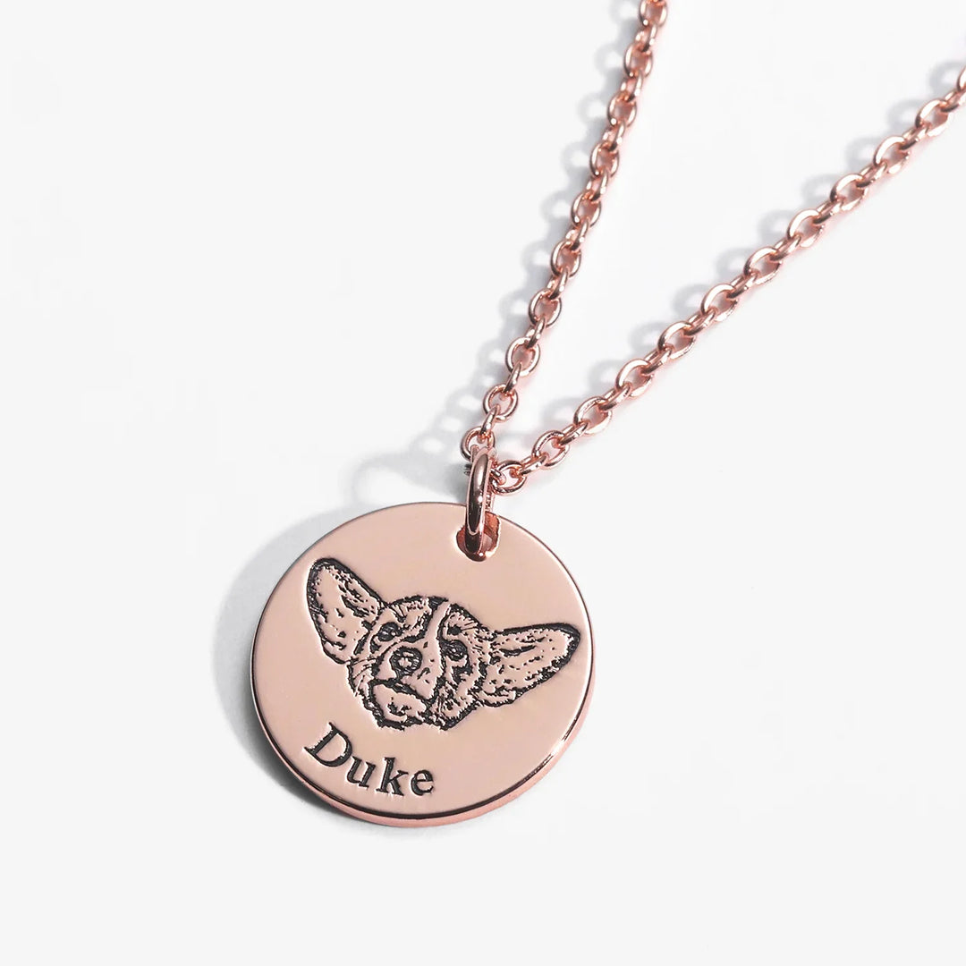 Collar Personalizado con Retrato de tu Mascota