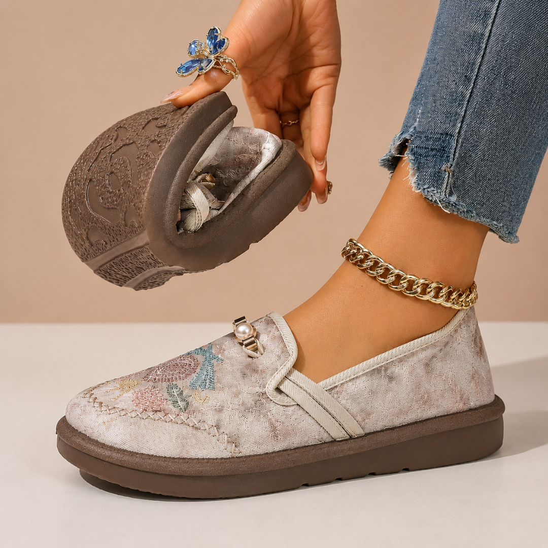 Kitty | Orthopaedic Embellished Flats
