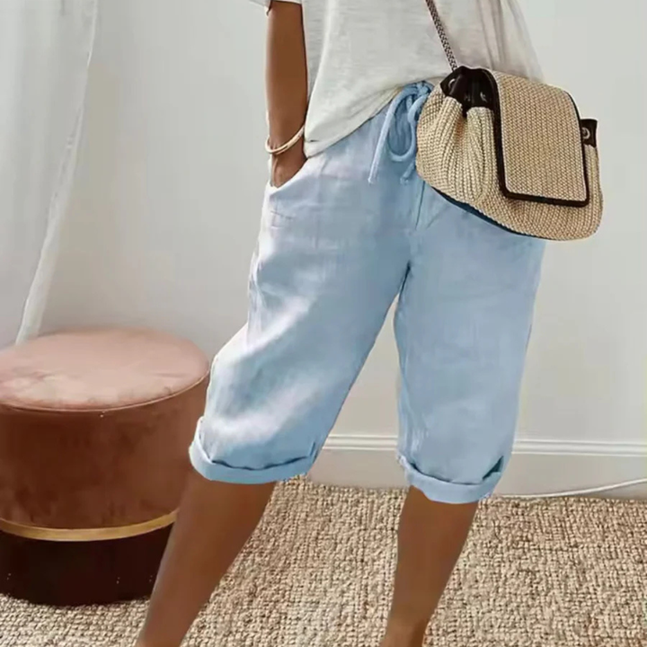 Sabrina | Tailored Capri Shorts