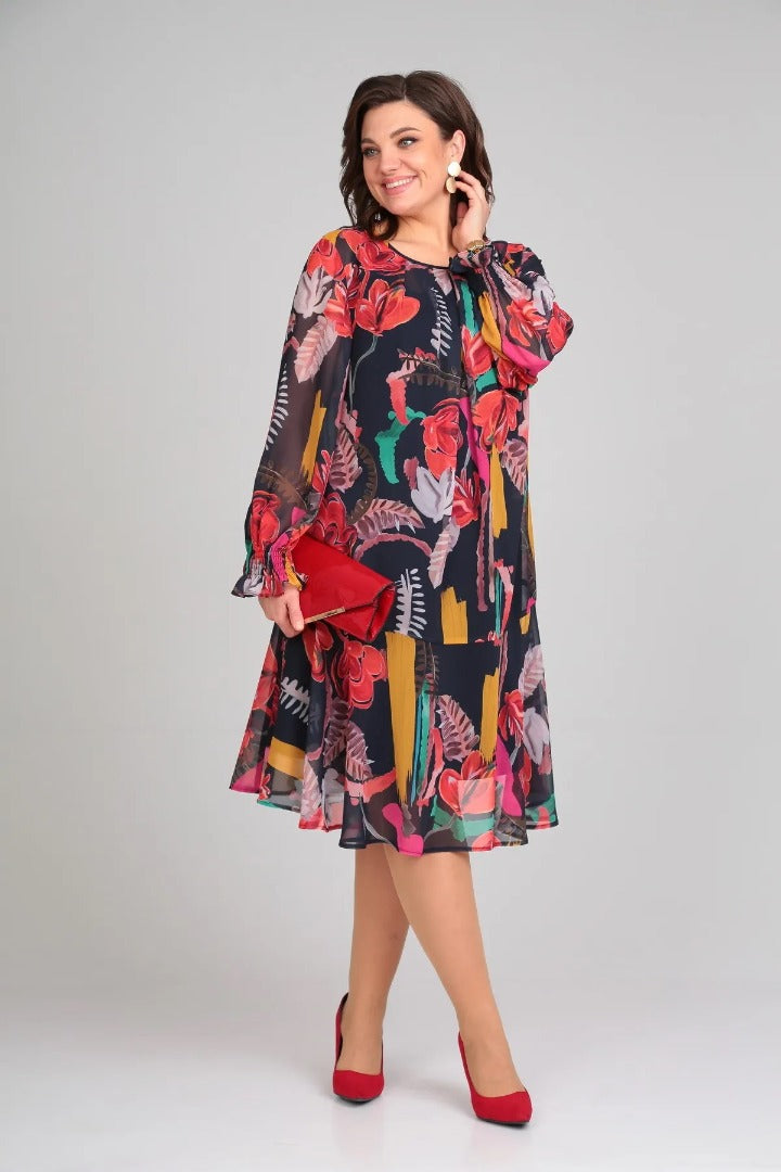 Ismay | Elegant Floral Dress