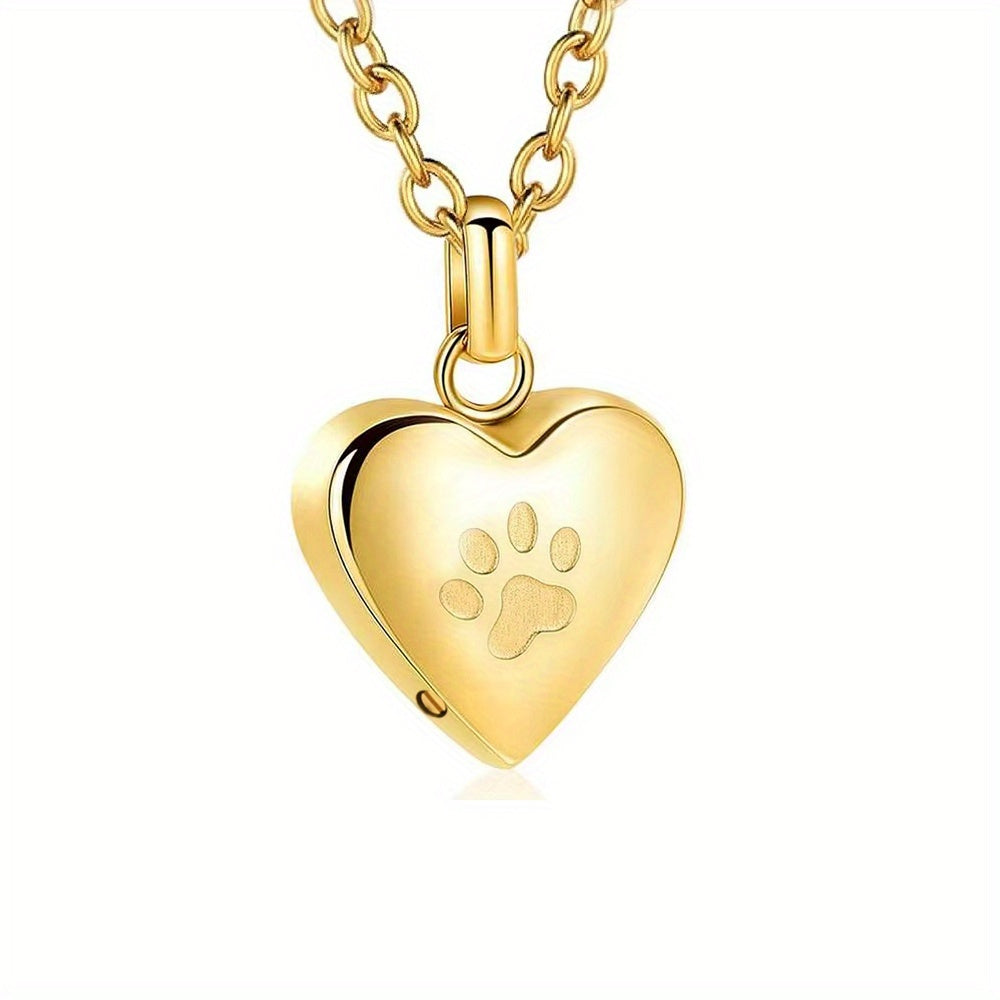 Colgante Corazón Personalizado con las Cenizas de tu Mascota