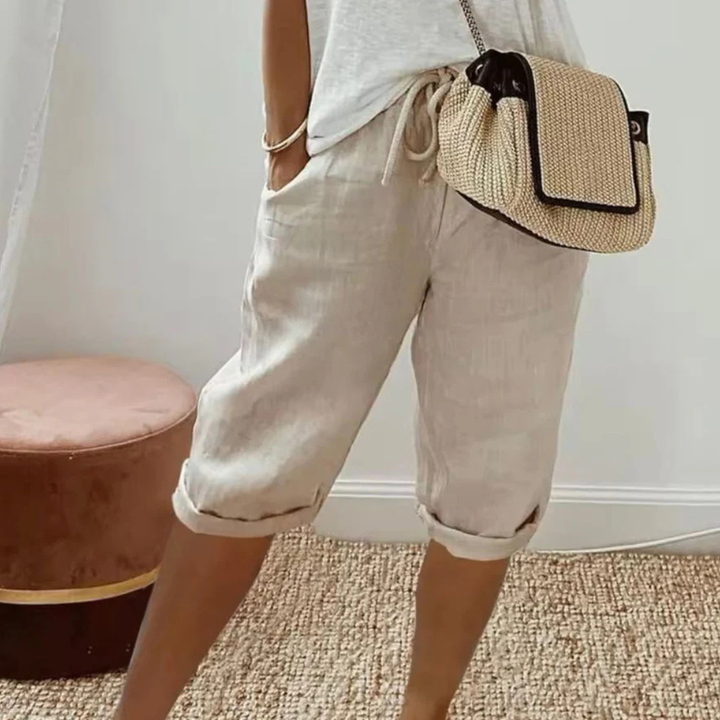 Sabrina | Tailored Capri Shorts