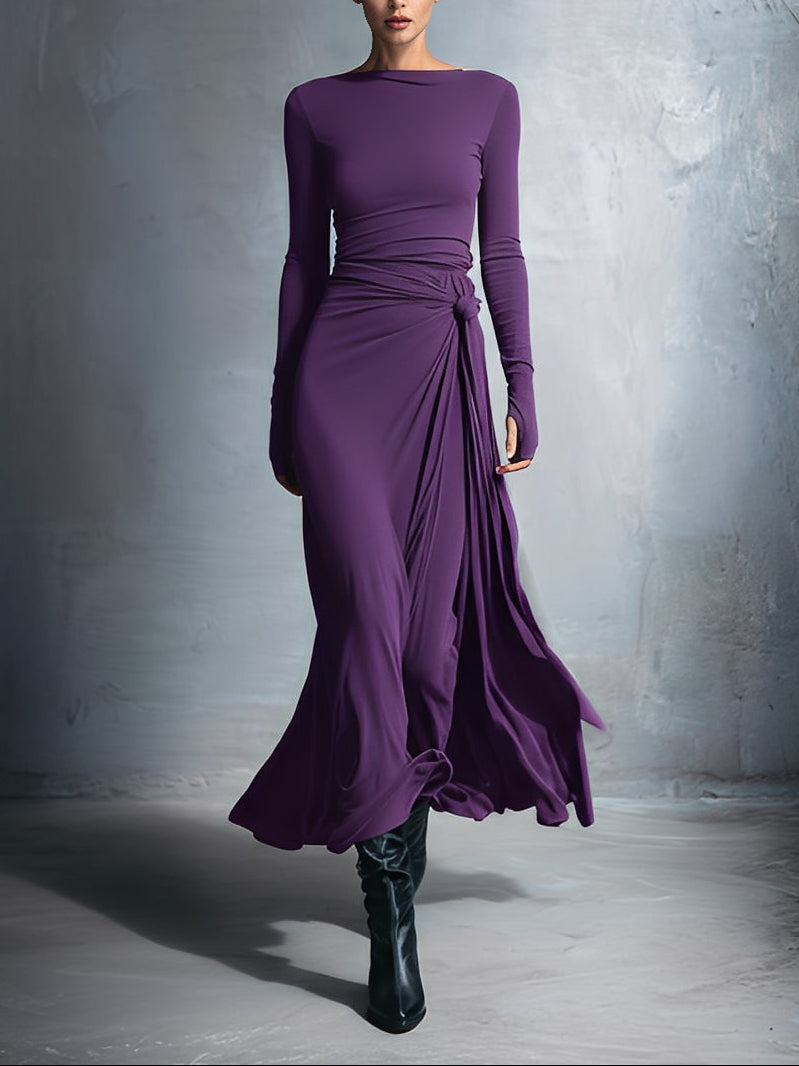Ashley | Flattering Knot Maxi Dress
