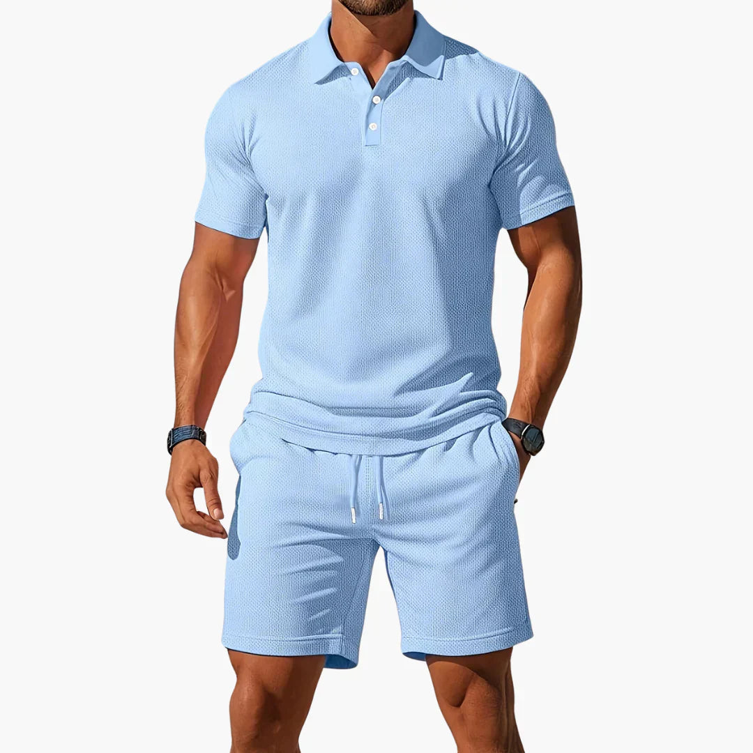 Milan | Breathable Polo Short Set