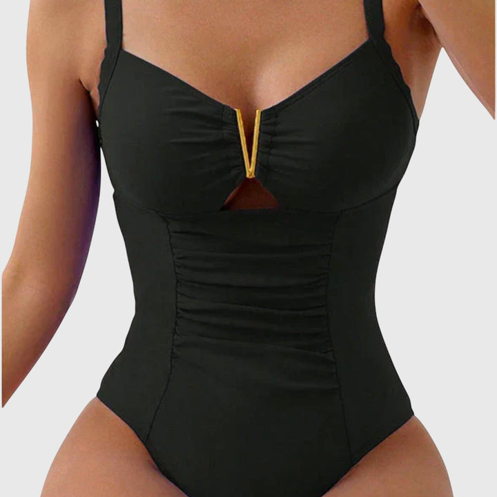 Lora | V-Neck Swimsuit