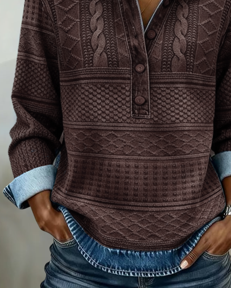 Harper | Cozy Knit Pullover