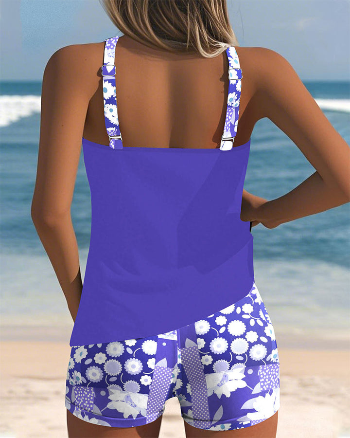 Sydney | Floral Belly-Cover Swim Set