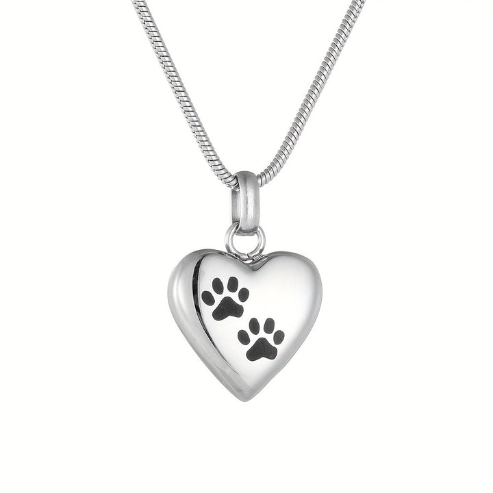 Colgante Corazón Personalizado con Cenizas de tu Mascota