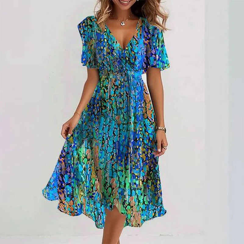 Elena | Elegant Midi Dress