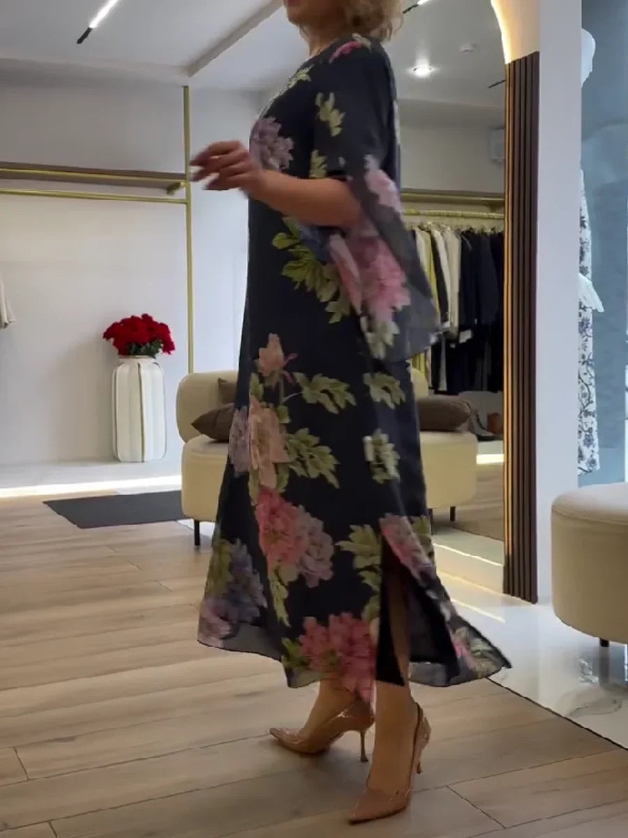 Clarissa | Stunning Floral Maxi Dress