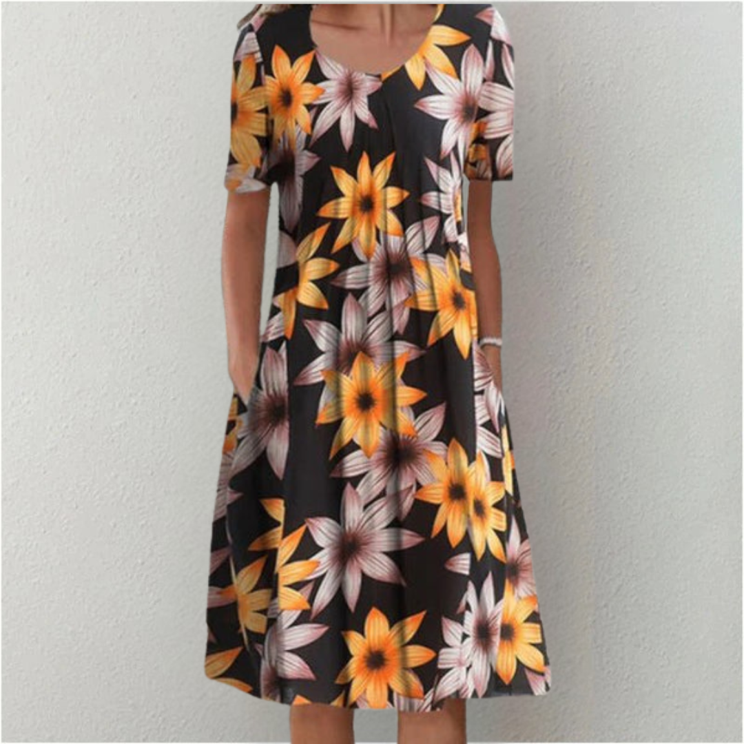 Rosanna | Everyday Floral Midi Dress