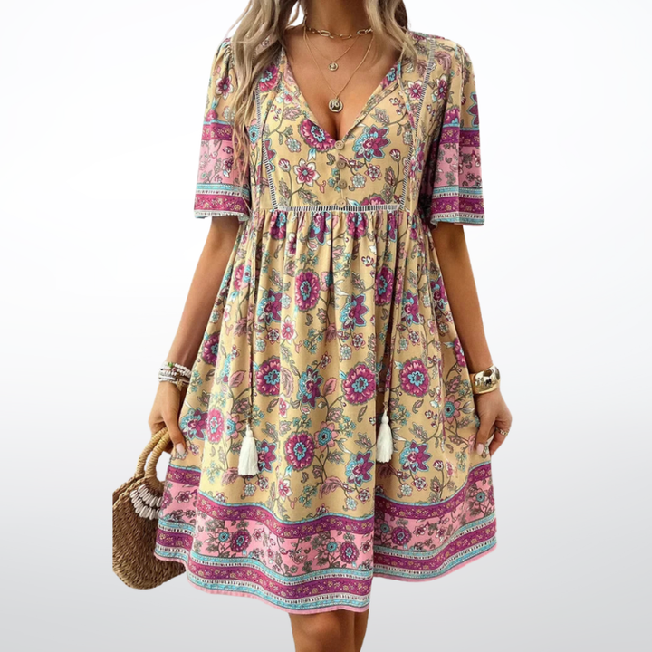 Kristie | Elegant  Midi Dress