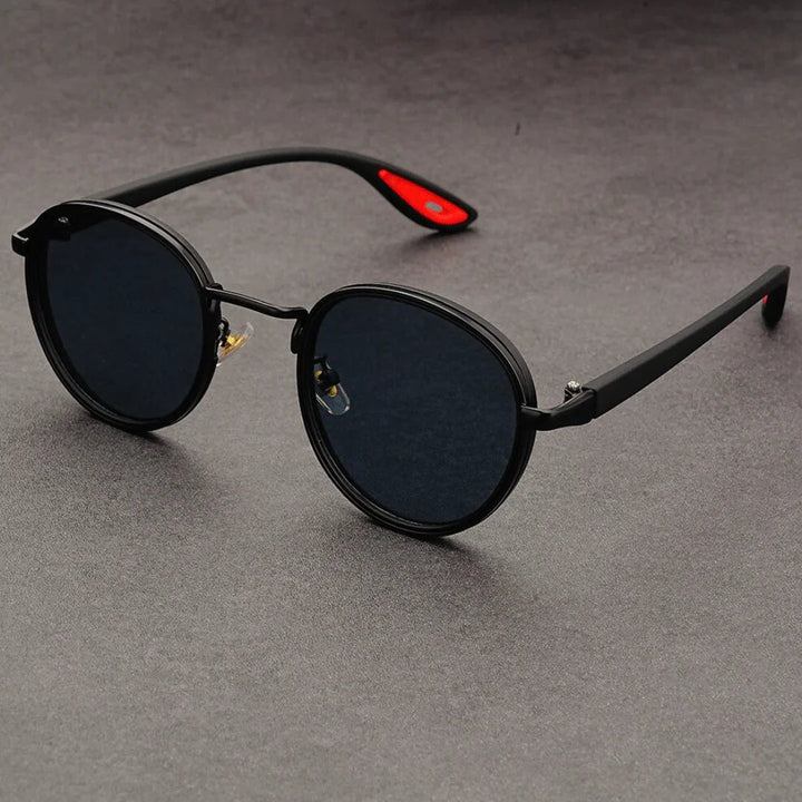 Lennox | Retro Round Polarized Sunglasses
