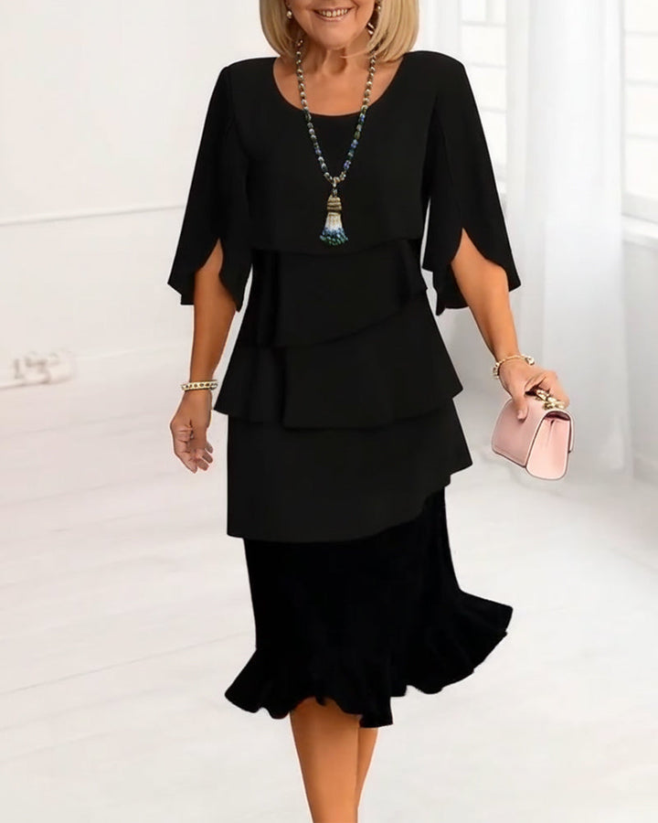 Sophie | Elegant Ruffled Dress