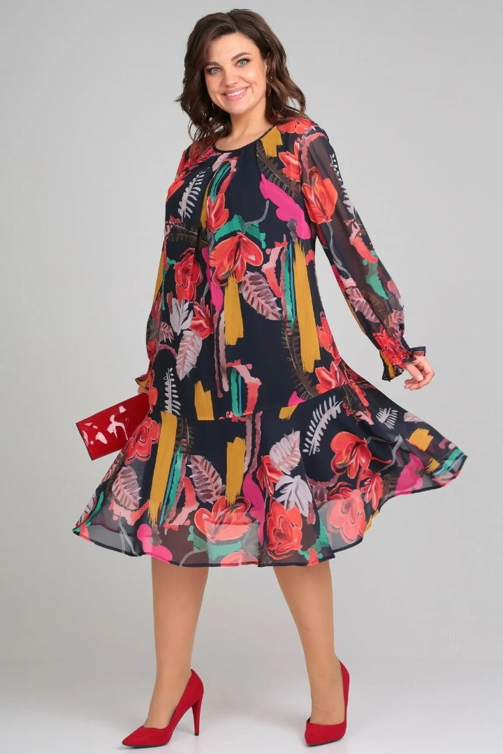 Ismay | Elegant Floral Dress