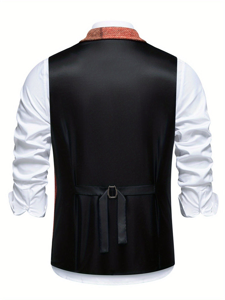 Leo | Patchwork Waistcoat for Special Occasions