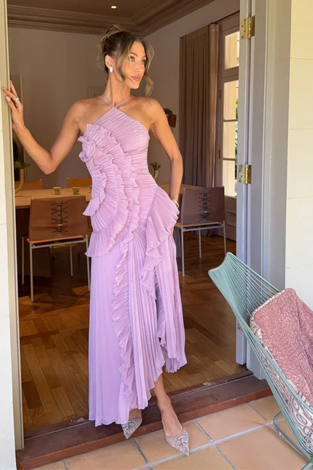 Genevieve | Flattering Wedding Guest Midi Dress