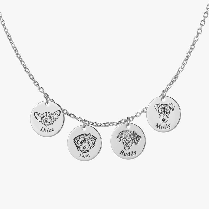 Collar Personalizado con Retrato de tu Mascota
