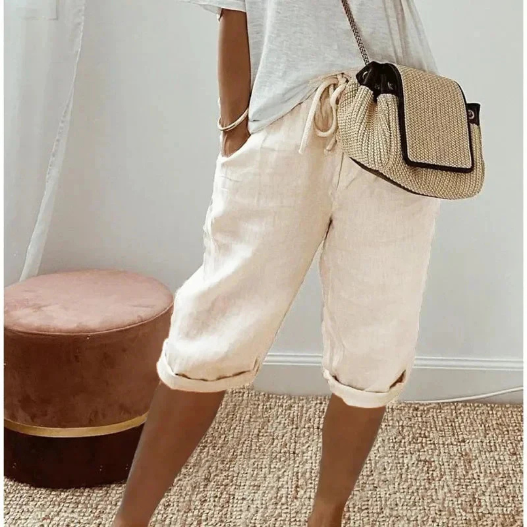 Sabrina | Tailored Capri Shorts