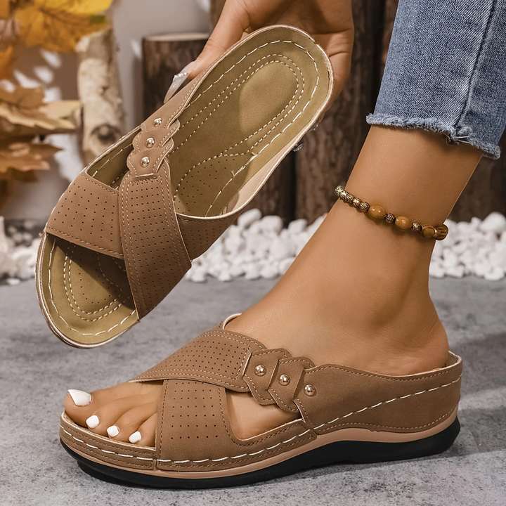 Francesca | Orthopedic Wedge Sandal