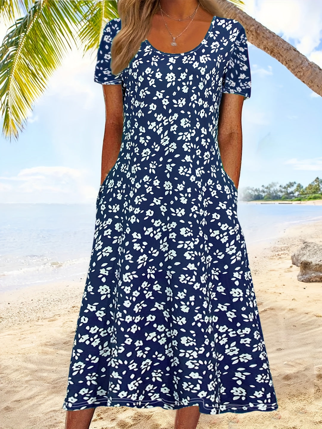 Seline | Floral Summer Dress