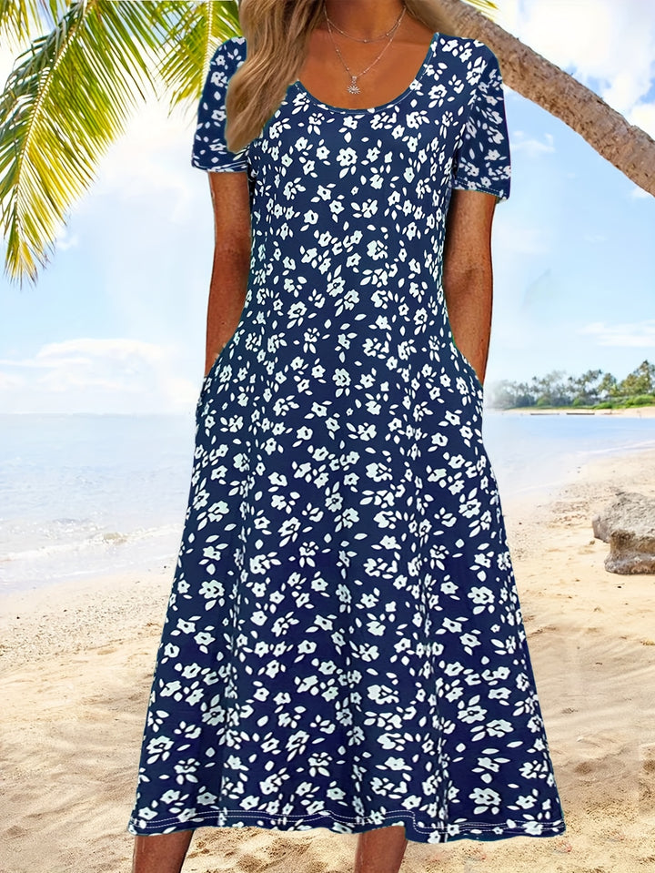 Seline | Floral Summer Dress
