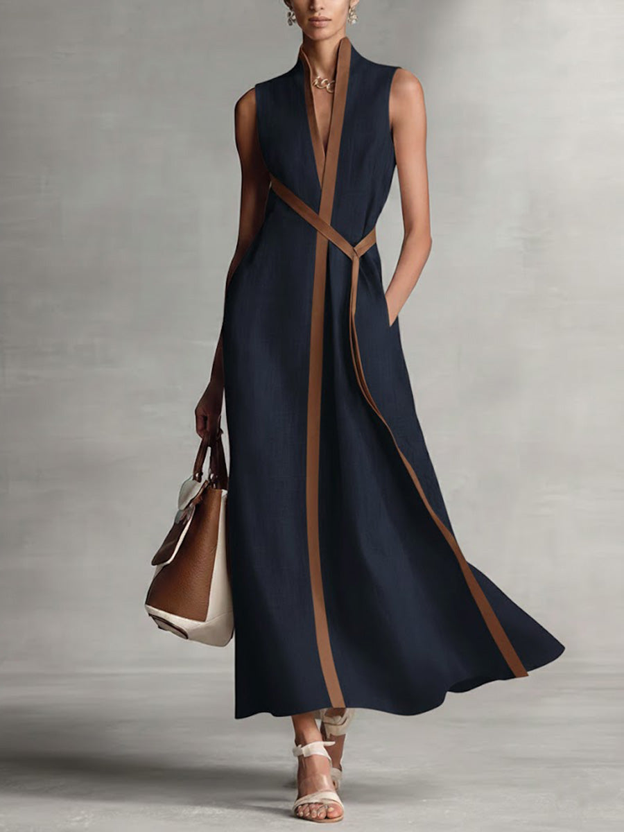 Elira | Flattering Sleeveless Maxi Dress