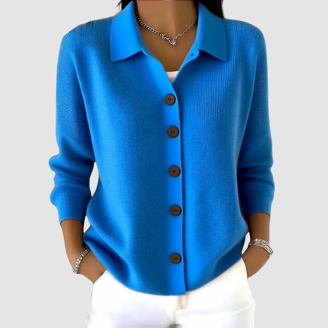 Judith | Classic Button-Up Cardigan