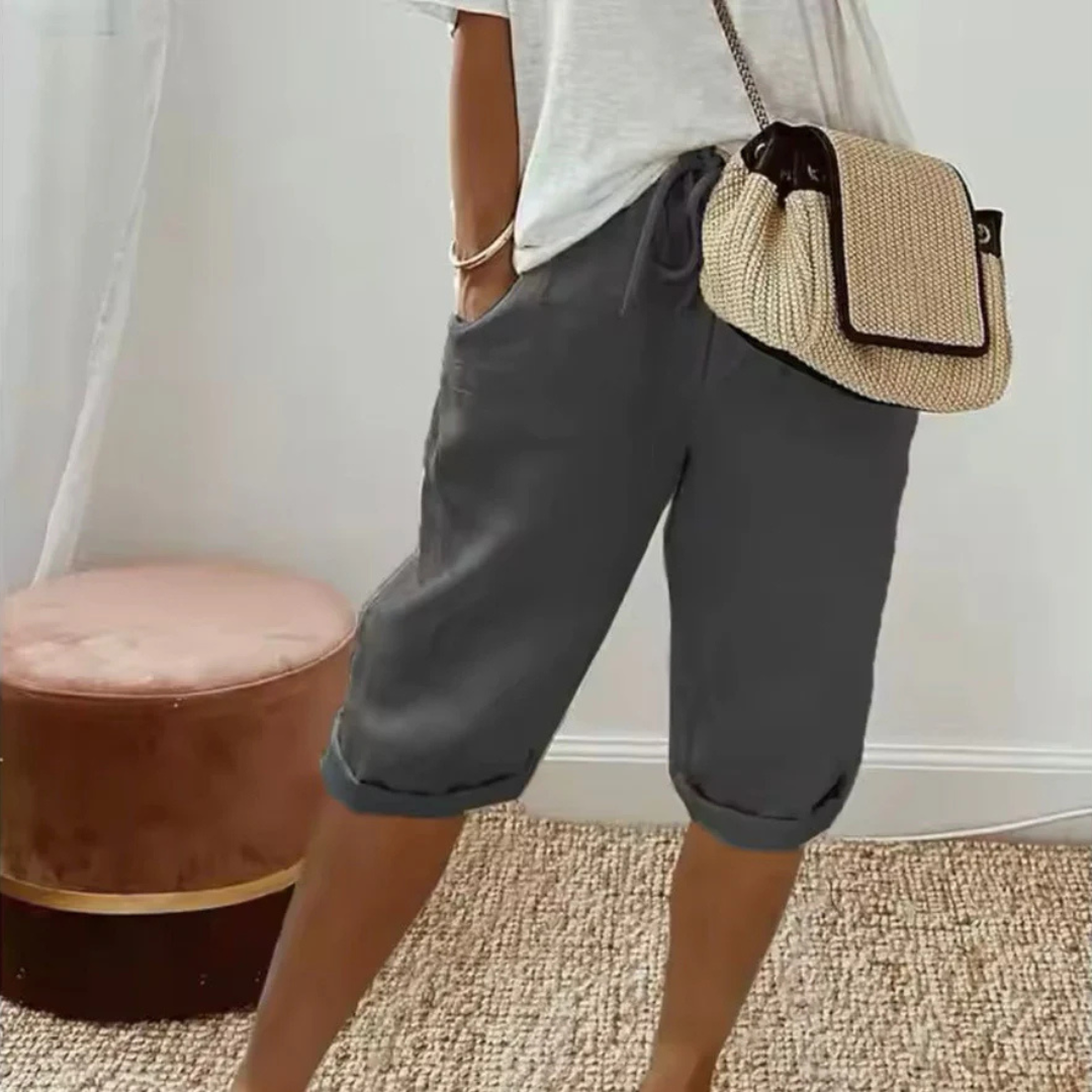 Sabrina | Tailored Capri Shorts