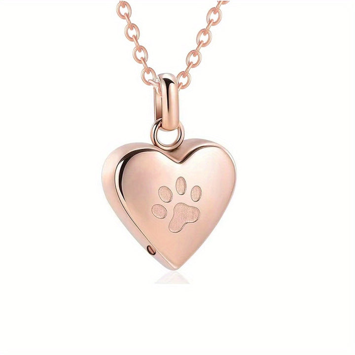 Colgante Corazón Personalizado con las Cenizas de tu Mascota