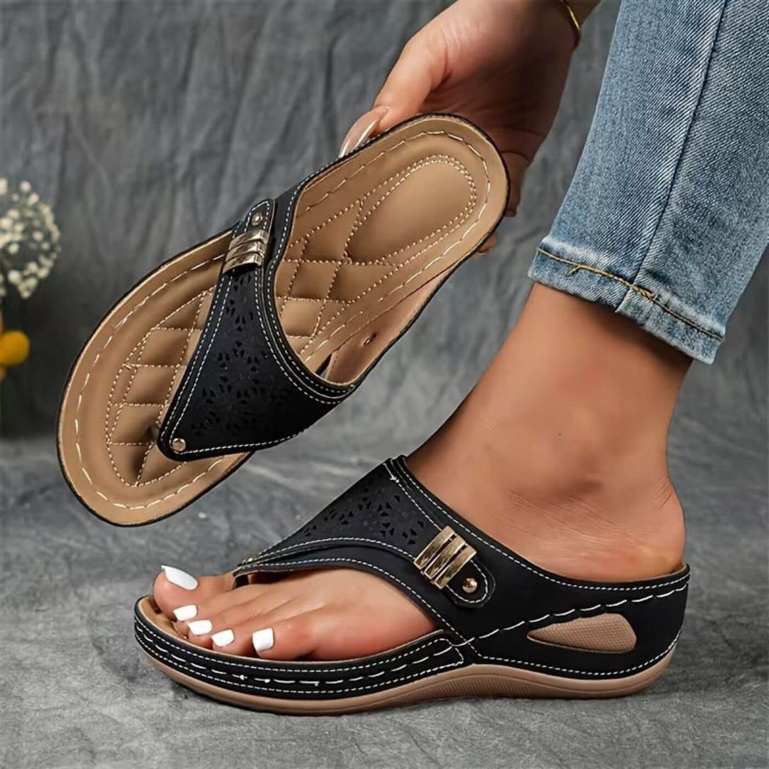 Fleur | Ergonomic Slip-On Sandals