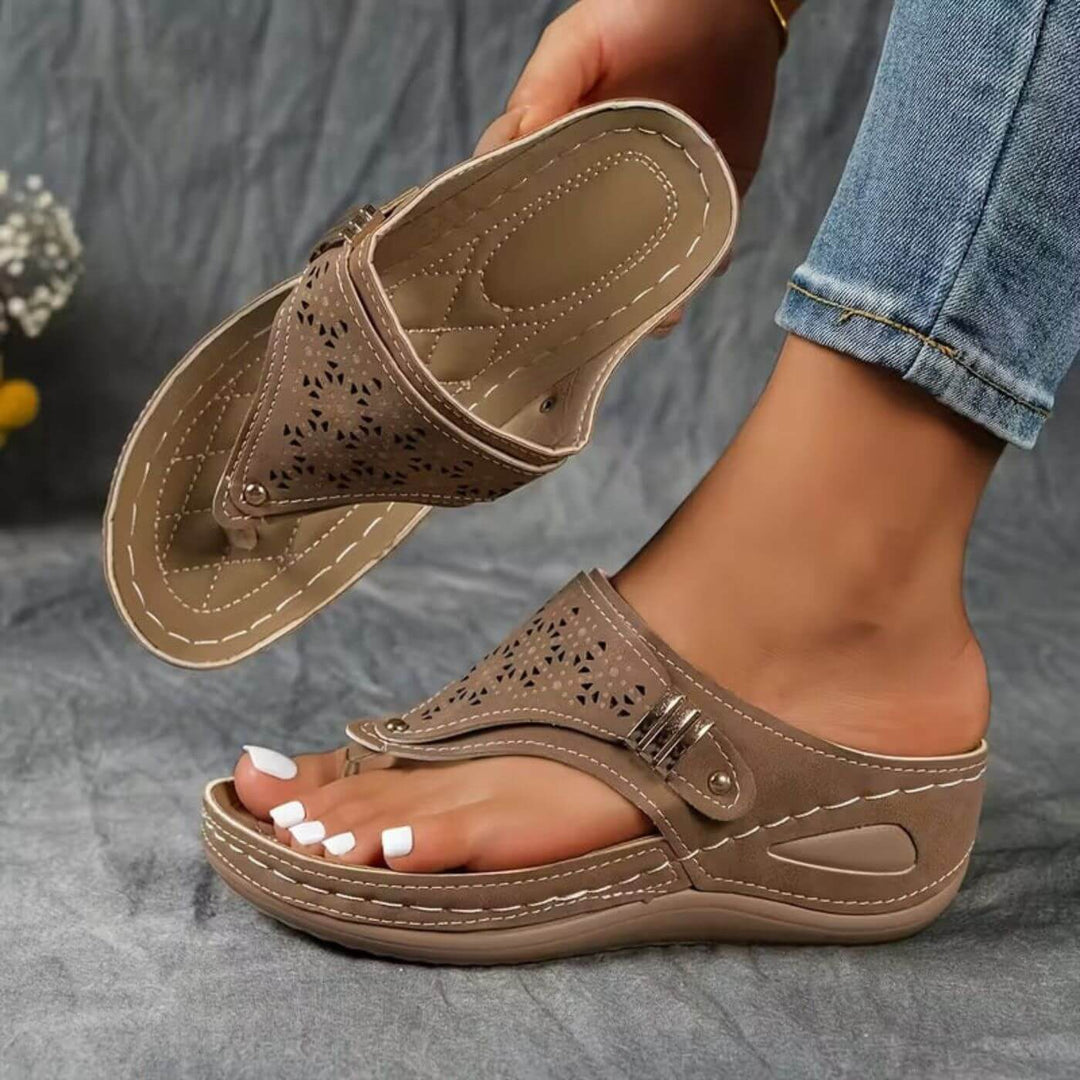 Fleur | Ergonomic Slip-On Sandals