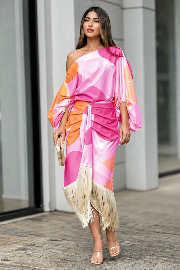 Clementine | Fringe Glamour Dress