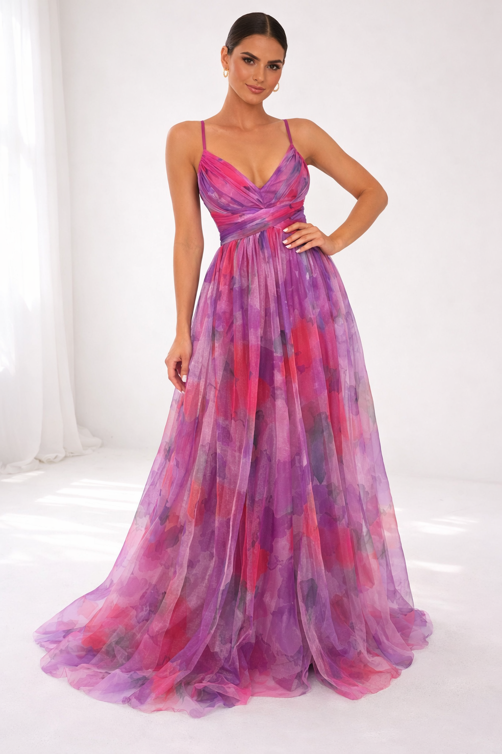 Winifred | Flattering Floral Maxi Dress