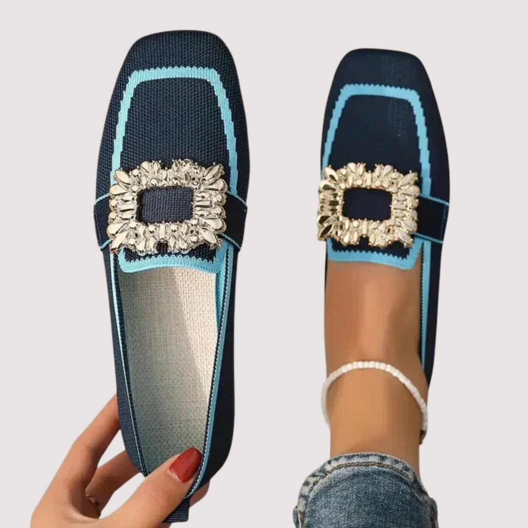 Nathalie | Embellished Comfort Loafers