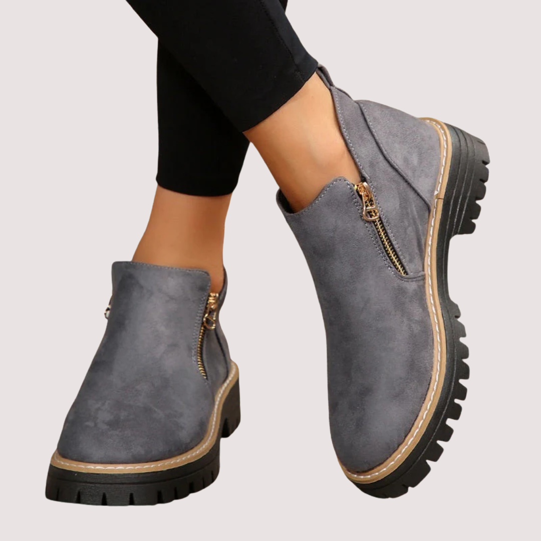 Adeline | Supportive Block Heel Boots