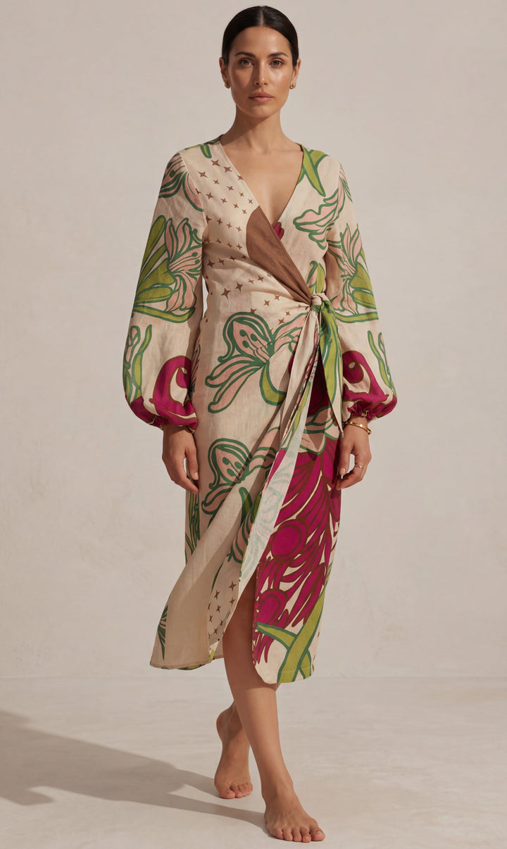 Grace | Classic Floral Dress