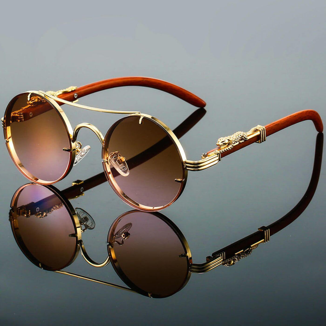 Finn | Retro Polarized Round Sunglasses