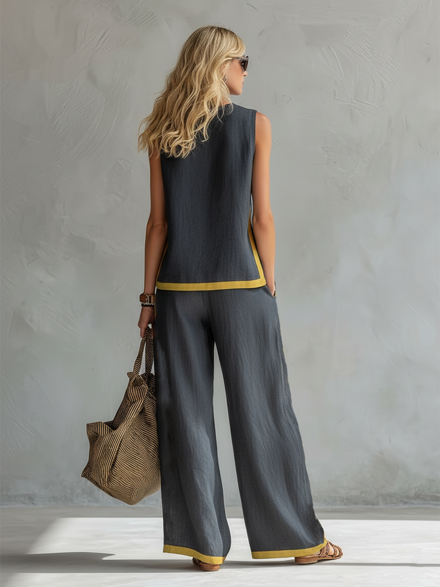 Camille | Elegant Relaxed Two-Piece Set