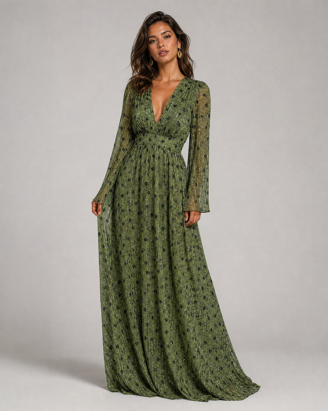 Ottilie | Flowing Bohemian Maxi Dress