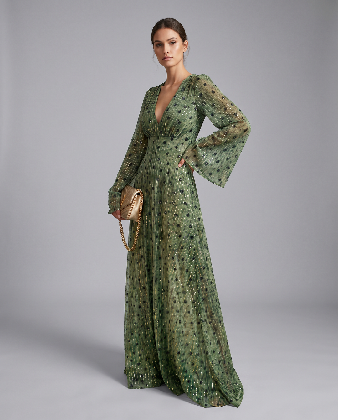 Ottilie | Flowing Bohemian Maxi Dress