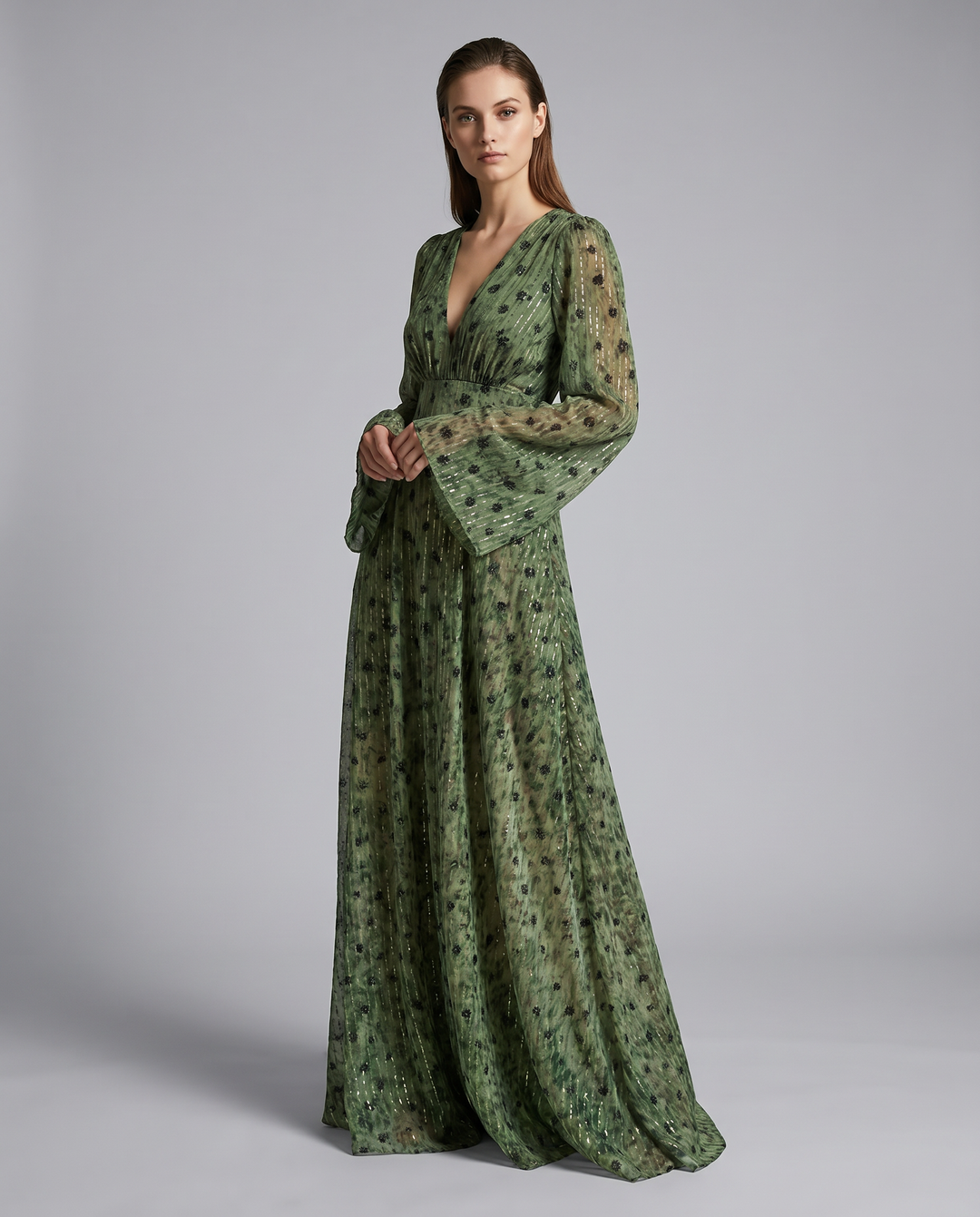 Ottilie | Flowing Bohemian Maxi Dress