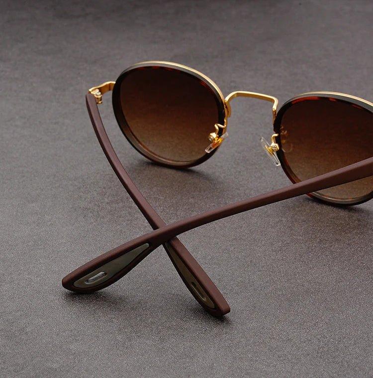 Lennox | Retro Round Polarized Sunglasses