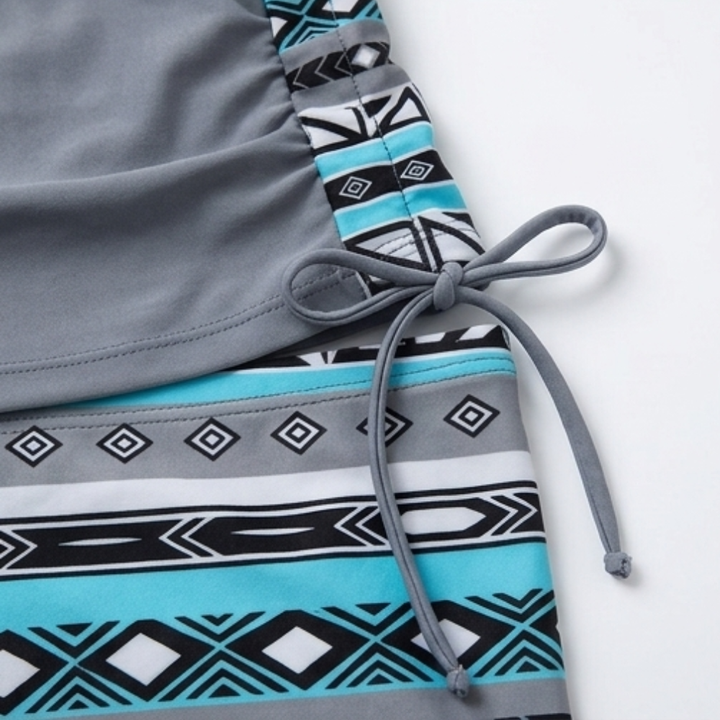 Maddy | Tankini Swimsuit Set with Adjustable Sides