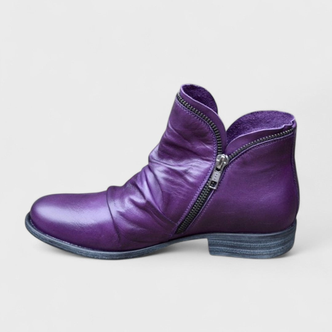 Josephine | Orthopedic Zip Ankle Boot