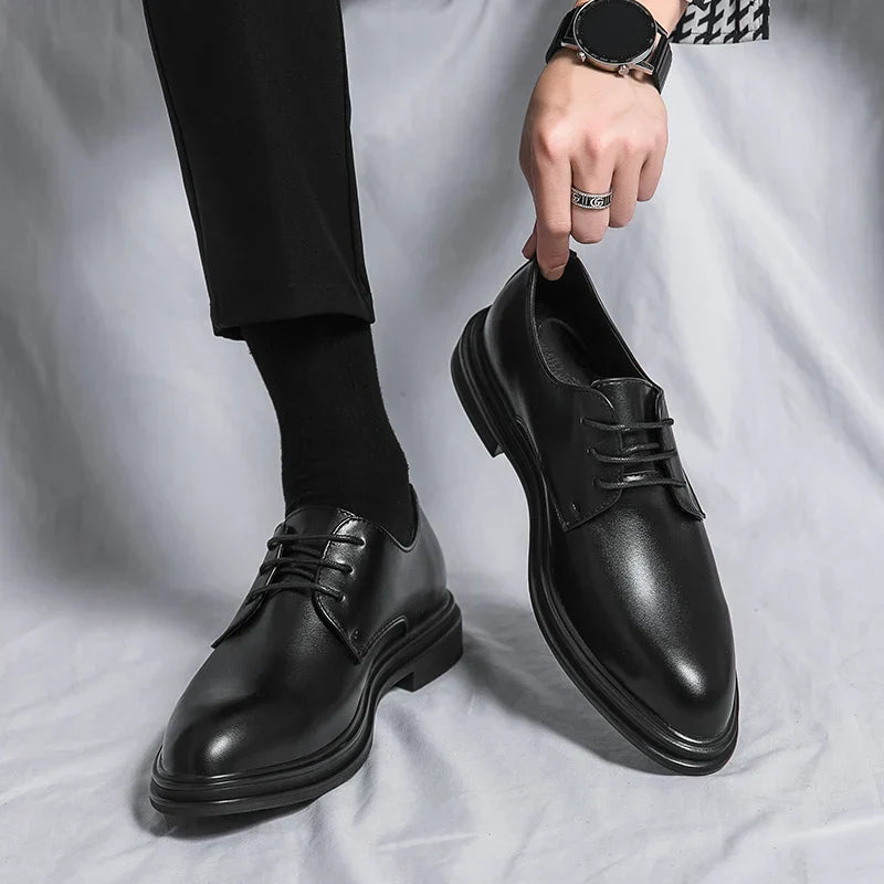 Edward | Classic Patent Derby Dress Shoe
